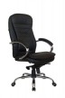Кресло для руководителя Riva Chair RCH 9024 черная экокожа