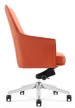 Кресло для персонала Riva Design Chair B1918 оранжевая кожа - 2