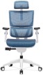 Кресло для руководителя Expert Vision VIM01-W-Т-04 голубая сетка - 1