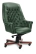Кресло для руководителя Classic chairs Оксфорд Meof-A-Oxford-3 зелёная кожа