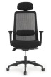 Кресло для персонала Riva Design Chair WORK W-218C черная сетка - 1