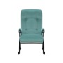 Кресло-качалка Модель 67 Венге, ткань V 43 Mebelimpex Венге V43 зеленый - 00013294 - 1