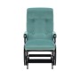 Кресло-качалка Модель 68 (Leset Футура) Венге, ткань V 43 Mebelimpex Венге V43 зеленый - 00013296 - 1