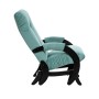 Кресло-качалка Модель 68 (Leset Футура) Венге, ткань V 43 Mebelimpex Венге V43 зеленый - 00013296 - 2