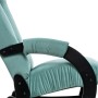Кресло-качалка Модель 68 (Leset Футура) Венге, ткань V 43 Mebelimpex Венге V43 зеленый - 00013296 - 4