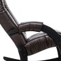 Кресло-качалка Модель 67 Венге, к/з Vegas Lite Amber Mebelimpex Венге Vegas Lite Amber - 00010982 - 4