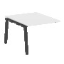 Проходной элемент перег. стола на А-образном м/к Metal System Белый/Антрацит металл БА.ППРГ-1 1000*1235*750