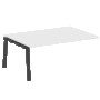 Проходной элемент перег. стола на А-образном м/к Metal System Белый/Антрацит металл БА.ППРГ-5 1800*1235*750
