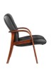 Офисный стул Riva Design Chair RCH М 165 D/B+Чёрная кожа - 2