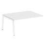 Проходной элемент перег. стола на А-образном м/к Metal System Белый/Белый металл БА.ППРГ-4 1600*1235*750
