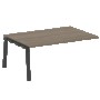 Проходной элемент перег. стола на А-образном м/к Metal System Вяз благородный/Антрацит металл БА.ППРГ-5 1800*1235*750