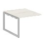 Проходной элемент перег. стола на О-образном м/к Metal System Дуб наварра/Серый металл БО.ППРГ-1 1000*1235*750