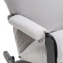 Кресло-трансформер Модель 81 Венге, ткань V 51 Mebelimpex Венге V51 светло-серый - 00013792 - 8