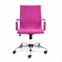 Кресло для персонала TetChair URBAN-LOW фиолетовый флок - 1