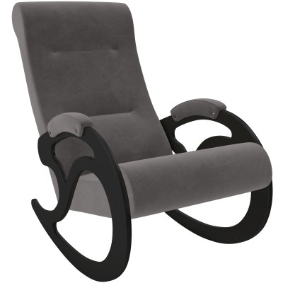 Кресло-качалка Модель 5 Mebelimpex Венге Verona Antrazite Grey - 00002881