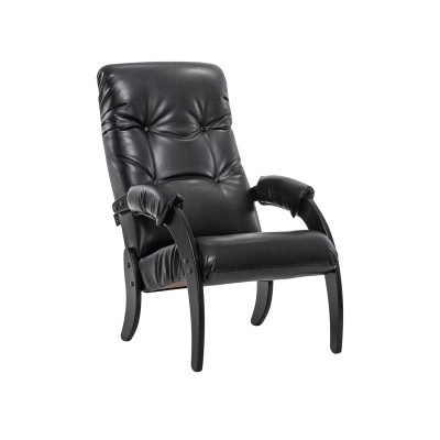 Кресло для отдыха Модель 61 Mebelimpex Венге Vegas Lite Black - 00000160
