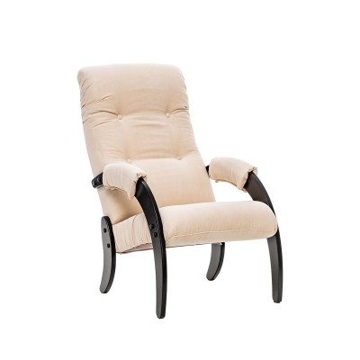 Кресло для отдыха Модель 61 Mebelimpex Венге Verona Vanilla - 00000160