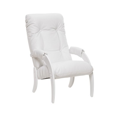 Кресло для отдыха Модель 61 Молочный дуб, к/з Mango 002 Mebelimpex Молочный дуб Mango 002 - 00011846