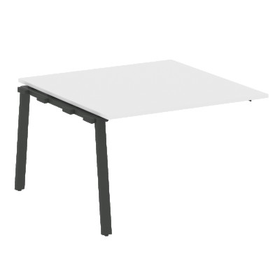 Проходной элемент перег. стола на А-образном м/к Metal System Белый/Антрацит металл БА.ППРГ-2 1200*1235*750