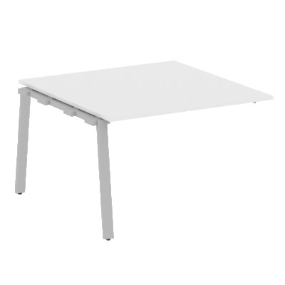 Проходной элемент перег. стола на А-образном м/к Metal System Белый/Серый металл БА.ППРГ-2 1200*1235*750