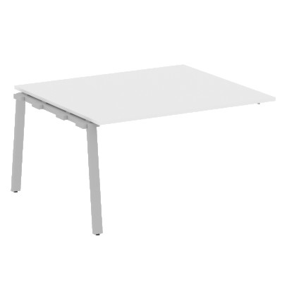 Проходной элемент перег. стола на А-образном м/к Metal System Белый/Серый металл БА.ППРГ-3 1400*1235*750