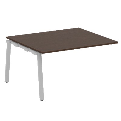 Проходной элемент перег. стола на А-образном м/к Metal System Венге Цаво/Серый металл БА.ППРГ-3 1400*1235*750