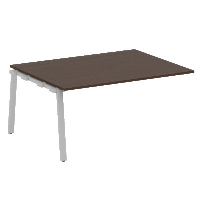 Проходной элемент перег. стола на А-образном м/к Metal System Венге Цаво/Серый металл БА.ППРГ-4 1600*1235*750