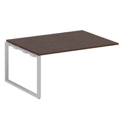 Проходной элемент перег. стола на О-образном м/к Metal System Венге Цаво/Серый металл БО.ППРГ-4 1600*1235*750