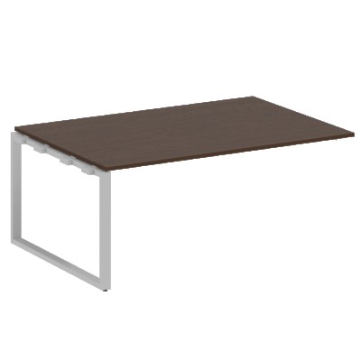 Проходной элемент перег. стола на О-образном м/к Metal System Венге Цаво/Серый металл БО.ППРГ-5 1800*1235*750