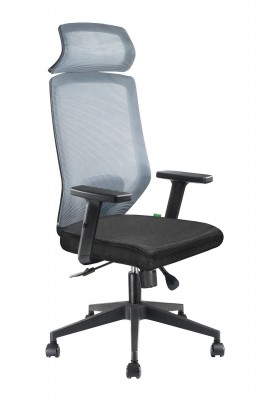 Кресло для персонала Riva Chair RCH А755+Серая сетка